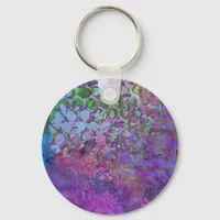 Abstract Art Keychain