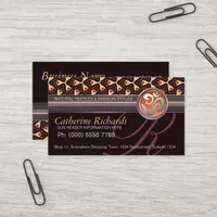 Organic Fashion Tribal Textile Business Cards