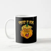 Crazy Halloween Pumpkin Trumpkin Costume Coffee Mug