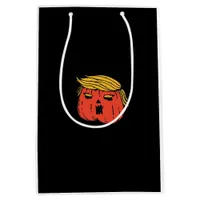 Throw Him Out Like A Pumpkin Trumpkin Halloween El Medium Gift Bag