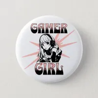 Gamer Girl | Gaming Button