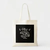 F-Caw-F Vintage Style Tote Bag