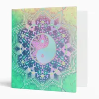 Yin Yang Geometric Balance Binder