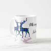 Couple Reindeers Chic Elegant Him and Her Coffee Mug