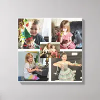 Family Photos Personalized  Canvas Print