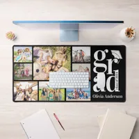 Grad Multiple Photo Collage Memories Keepsake Desk Mat