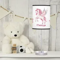 Unicorn and Stars Table Lamp