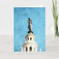 Watching Over the Plaza Card