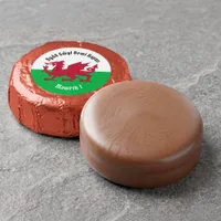 Happy St. David's Day Red Dragon Welsh Flag Dipped Oreo Cookie Favors