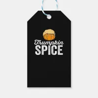 Trumpkin Spice Funny Political Halloween Joke Gift Tags