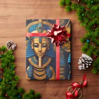 Fire of the Gods Gift Tag Wrapping Paper