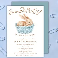 Some Bunny Is On The Way Couples Shower  Invitation