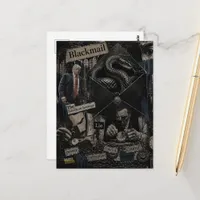 Presidental Blackmail Political Mixed Collage Postcard
