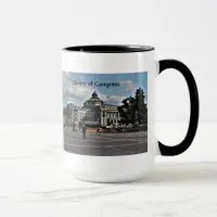 Library of Congress in Mosaic Pattern Mug