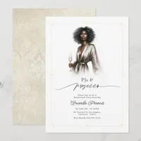 Luxury PJs & Prosecco Bachelorette Party Invitation