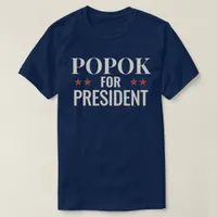 Popok for President ★ Endorsed by Crispy Campaign T-Shirt