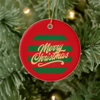 Merry Christmas - Christmas Ornament