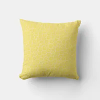 Lemon Slices Throw Pillow