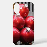 Huge Christmas Ball Ornaments in NYC iPhone 16 Plus Case