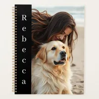 Personalized Photo and Name  Planner