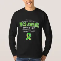 Multiple Chemical Sensitivity MCS Awareness  T-Shirt