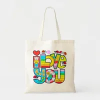 I Love You Tote Bag
