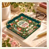 VINTAGE BOTANICAL FUNNY GRUMPY SARCASTIC QUOTE PAPERWEIGHT
