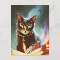 Magic Cat Postcard