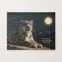 Celestial Guardian – Snow Leopard Jigsaw Puzzle