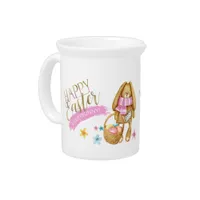 Happy Easter Everybunny ID640 Beverage Pitcher