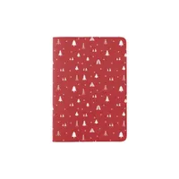 Christmas Trees and Snowflakes Passport Holder