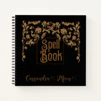 Romantic, Vintage, Antique Spell Book