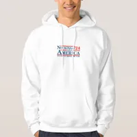No Kings In America Retro Classic Hoodie