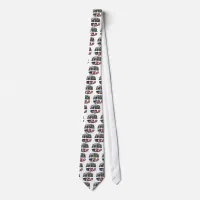 State Quarter of Iowa Reverse Side Faux Neck Tie