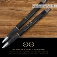 Black Pen with Custom Company Logo