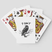 F-Caw-F Classic Trendy Style Poker Cards