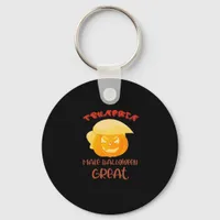 Trumpkin Make Halloween Great Classic Keychain