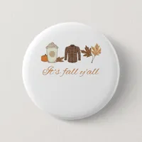 It’s Fall Y’all Creative Art Button