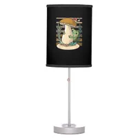 Cottagecore Mushroom Forest Toad Goblincore Mycolo Table Lamp
