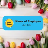 Multi Color Employee Magnetic Or Safety Pin Name Tag