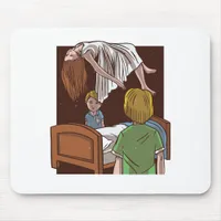Vintage Exorcist Possessed Girl Mouse Pad