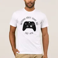 National Video Game Day July 8th    T-Shirt