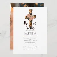 Religious Christian Baptism Invitation