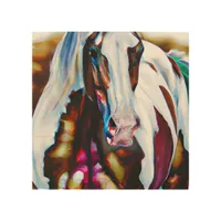 The Paint Horse Wood Wall Art