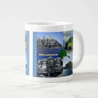 Rock Landscapes of Alaska Collage Giant Coffee Mug