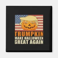Trumpkin Halloween Funny Classic & Basic Design Magnet