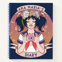 Selfie Girl Personal Diary Notebook