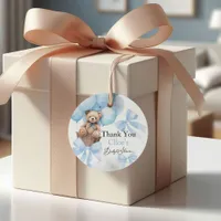 Bear Baby Shower  Favor Tags