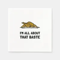 All About That Baste Fitted Modern Style Napkins