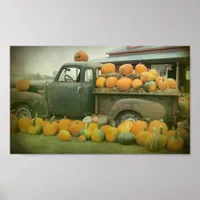 The Pumpkin Truck Poster